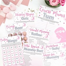 PINK MOON & STARS BABY SHOWER