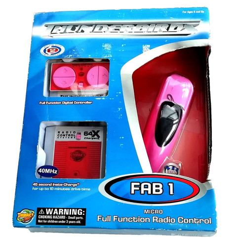 Vintage thunderbirds radio - thunderbirds,