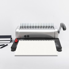 A4 Binding Machine 21-Hole 450 Sheet Paper Punch Binder Machine with Starter