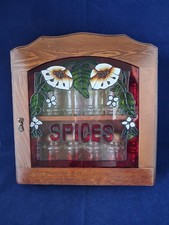 Vintage Retro Wooden Spice