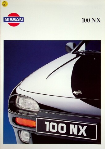 287073 nissan 100 brochure - nx,
