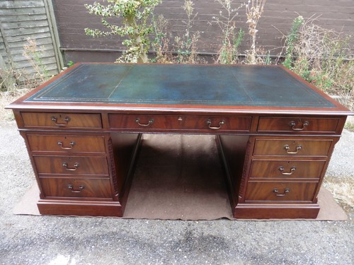 Antique style large leather - antique,