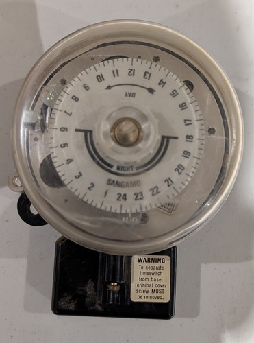 Sangamo mechanical time switch