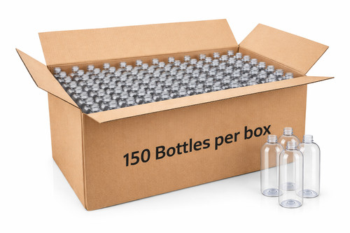 500ml clear pet plastic - 500ml,