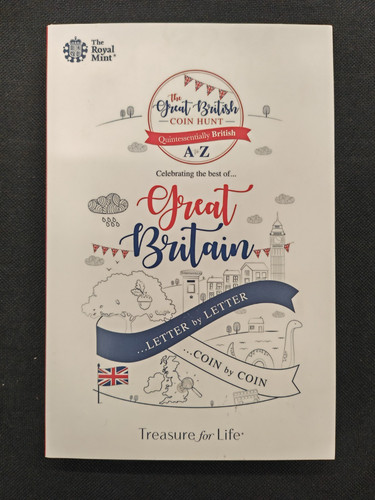 2018 great britain coin hunt - hunt, a