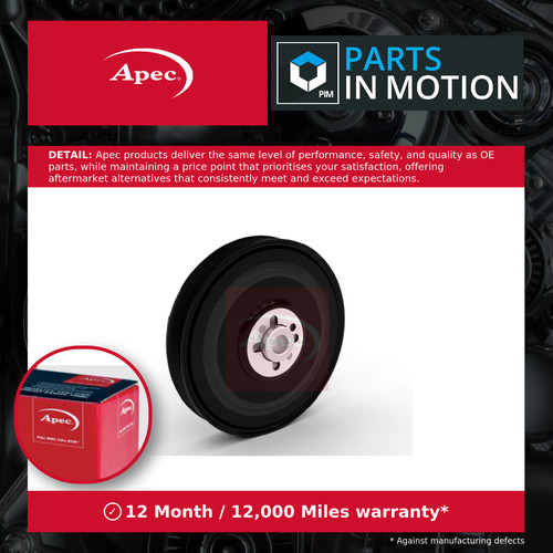 Crankshaft pulley fits - crankshaft,