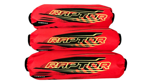 Red shock covers yamaha - shock,
