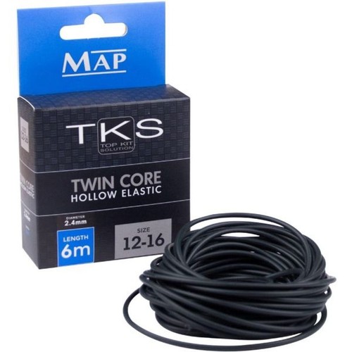 Map hollow pole elastic black - hollow,