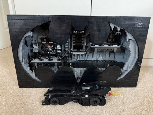 Genuine lego batcave - genuine, shadowbox