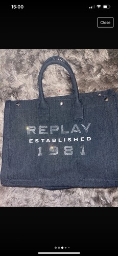 Replay denim bag - denim,