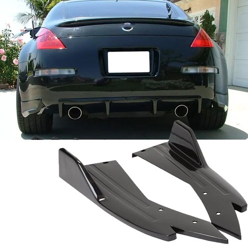 Rear bumper diffuser side - rear,