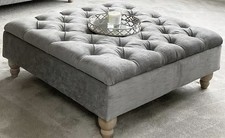 Chesterfield Ottoman Footstool