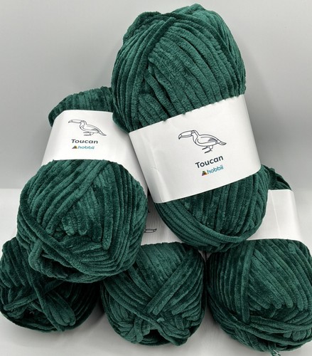 Chenille knitting crochet