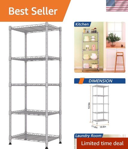 Space saving tier adjustable - space-saving, 5-tier