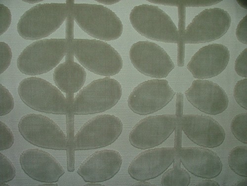 Orla kiely velvet fabric - orla,