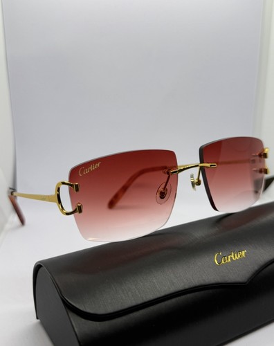 Cartier rimless sunglasses - rimless,