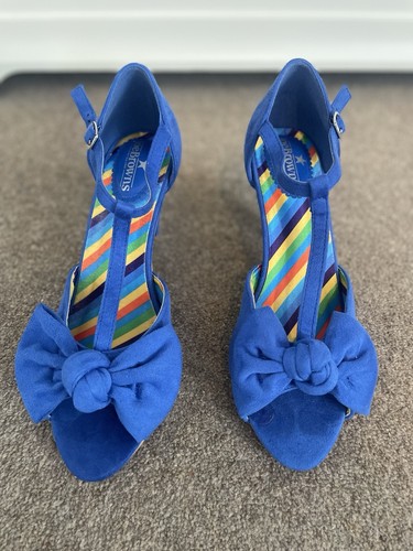 Joe browns blue shoes size - joe,