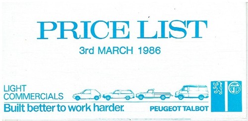 Peugeot 205 van 305 - peugeot,