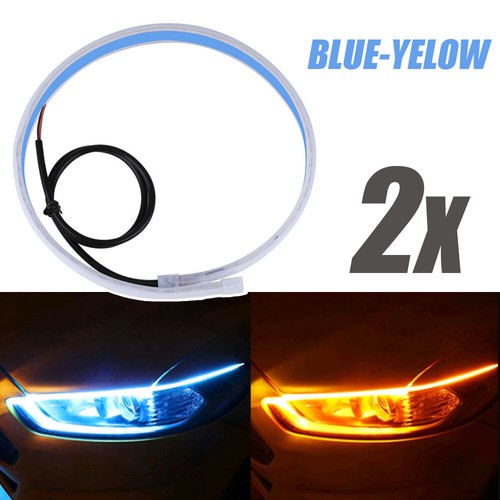 2pcs flexible car daytime - 2pcs,