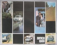 Simca 1000 Brochure
