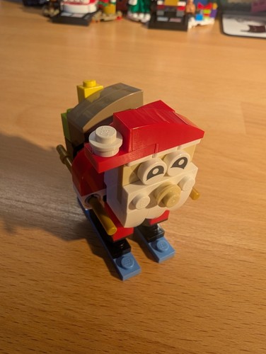 Lego skiing santa claus - santa,