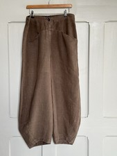Oska Trousers Barrel leg Linen