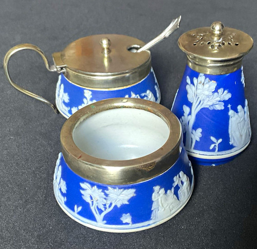Antique wedgwood cobalt - cobalt, blue
