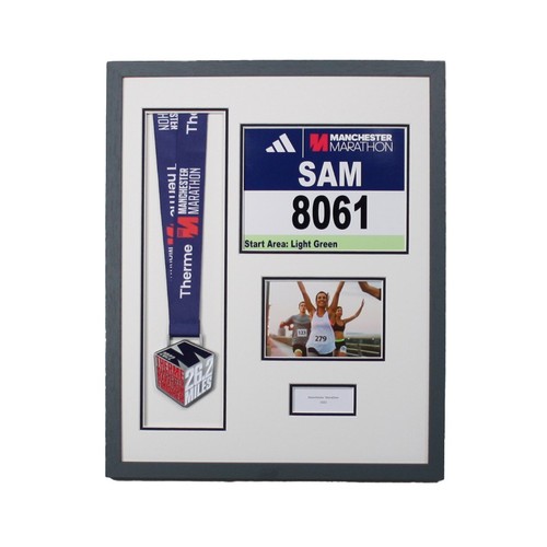 Personalised medal display - personalised,