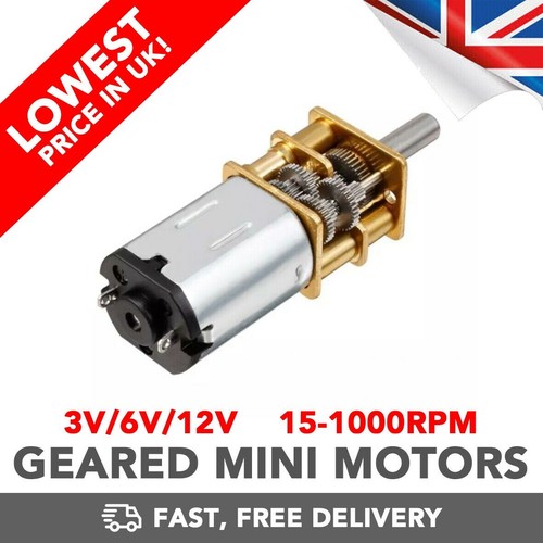 Geared micro motor speed - geared,