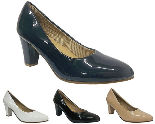 Women faux patent leather - women's,