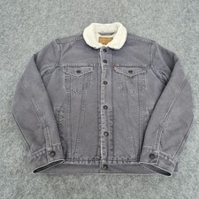 Levis Jacket Mens Medium Grey