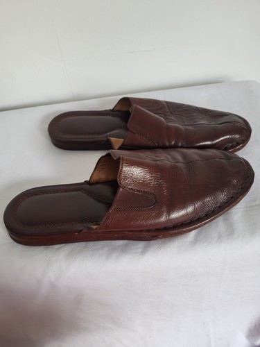 The bridge leather slippers - bridge,