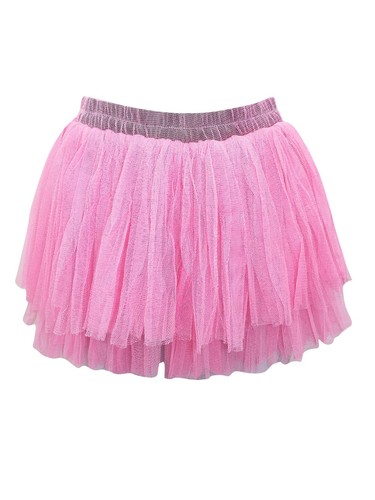 Pink pull netted tutu - netted,