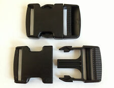PLASTIC DELRIN SIDE RELEASE BUCKLES FOR WEBBING BAGS STRAPS CLIPS 20MM - 50MM