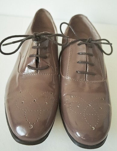 Pied terre brogue flat lace - flat,