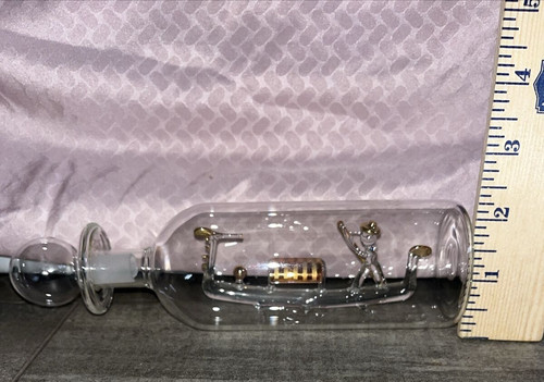 Glass boat bottle x 8 - glass, in