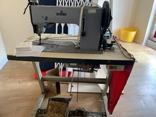 Adler flat bed leather sewing