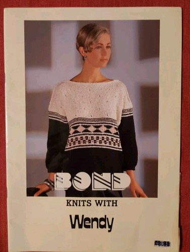 Machine knitting booklet bond - machine,