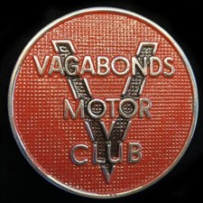 Vagabonds Motor Club Car Badge