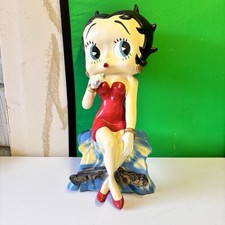 Large Betty Boop Karaoke Shelf Sitting Collectible Figure Rare