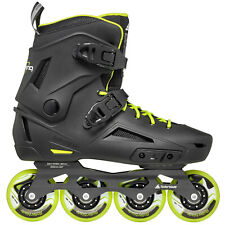 Rollerblade Lightning Inline Skates Rollerblades Black/Lime 80mm/85A