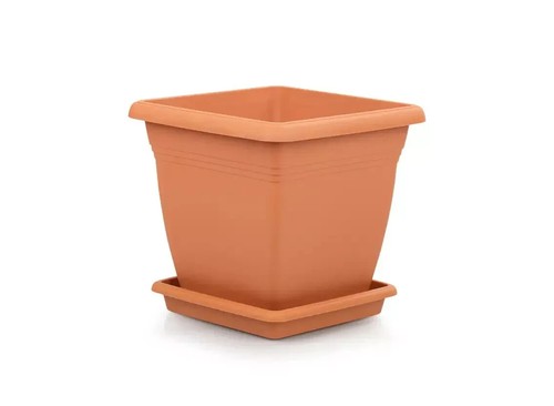 Terracotta extra large square - terracotta,