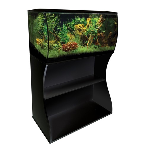 Fluval flex 123 - black, aquarium