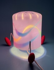 Vintage Ikea Blimp Night Lamp - Rotating Table Lamp - Motion Lamp, Rare