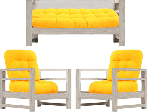 Yellow piece weatherproof - yellow, 5-piece