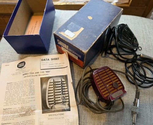 Vintage shure 710 - shure, 1960's