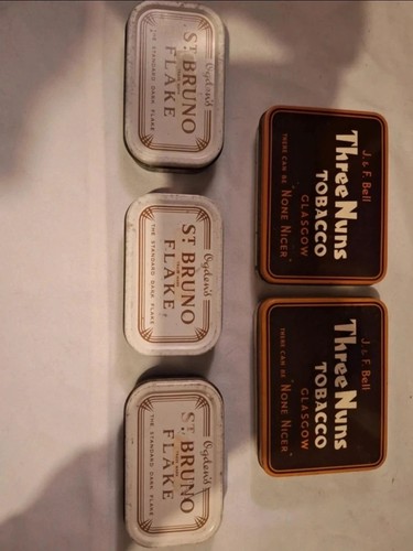 Vintage tobacco tin - vintage,