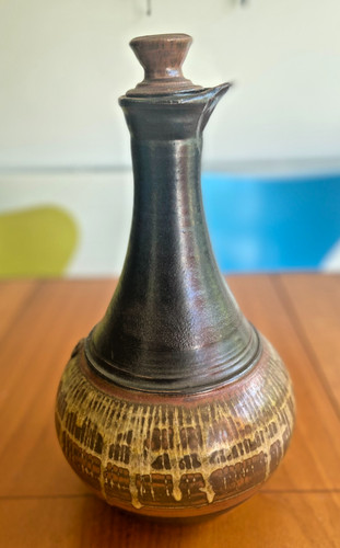 Vinatage bottle with stopper - bottle,