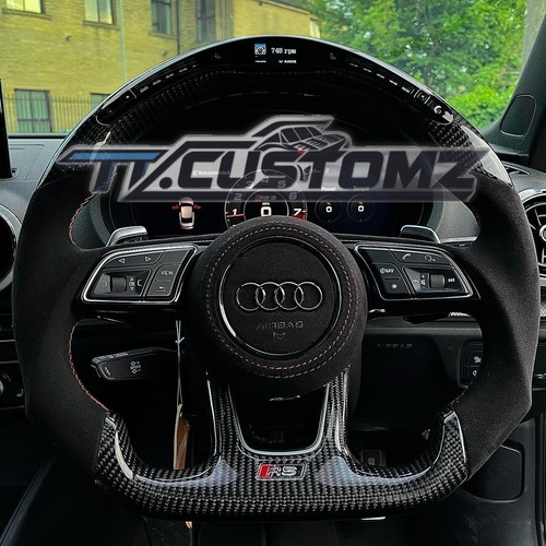 Audi carbon fibre - carbon, led