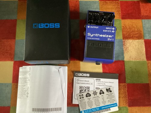 Boss synthesizer guitar - boss, sy-1